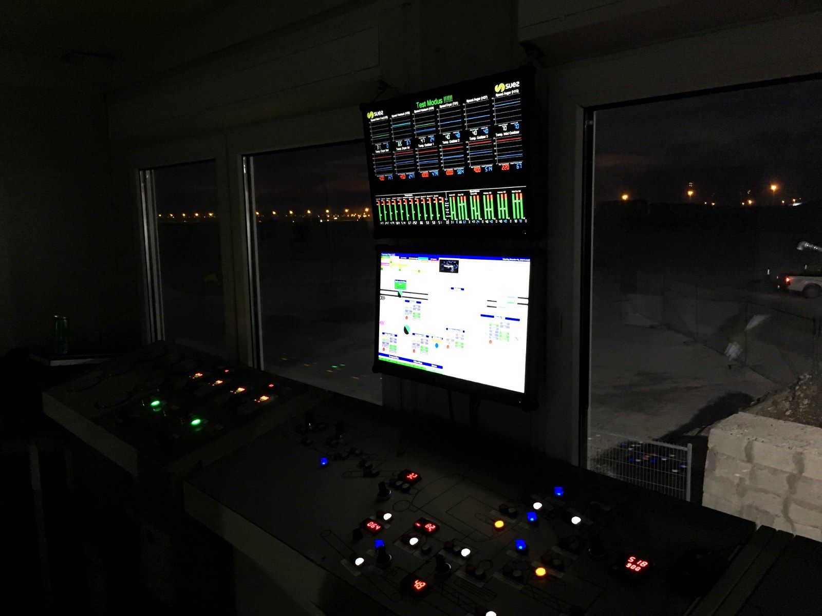 Bediening bij nacht
