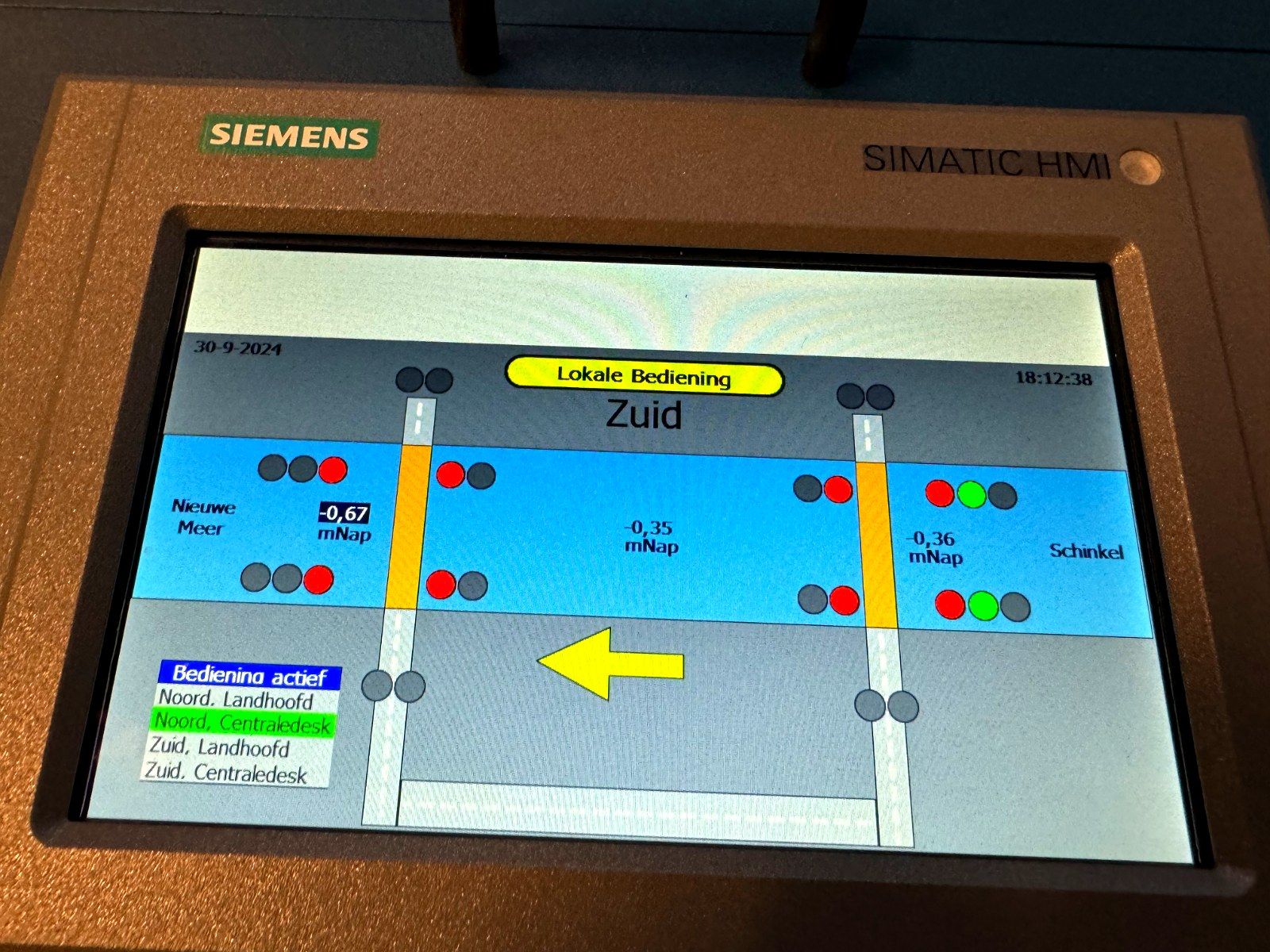 Siemens HMI brugbediening